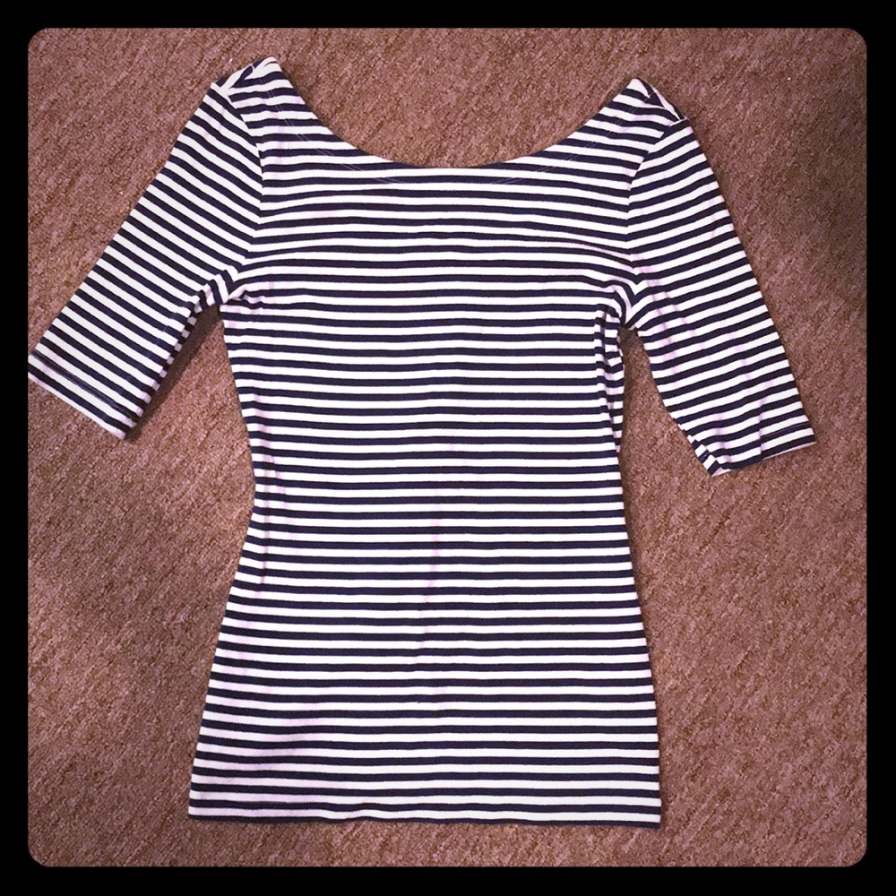 Banana republic boat neck blouse